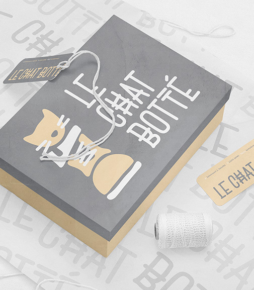 Packaging Design - Le Chat Botte - Zero Point