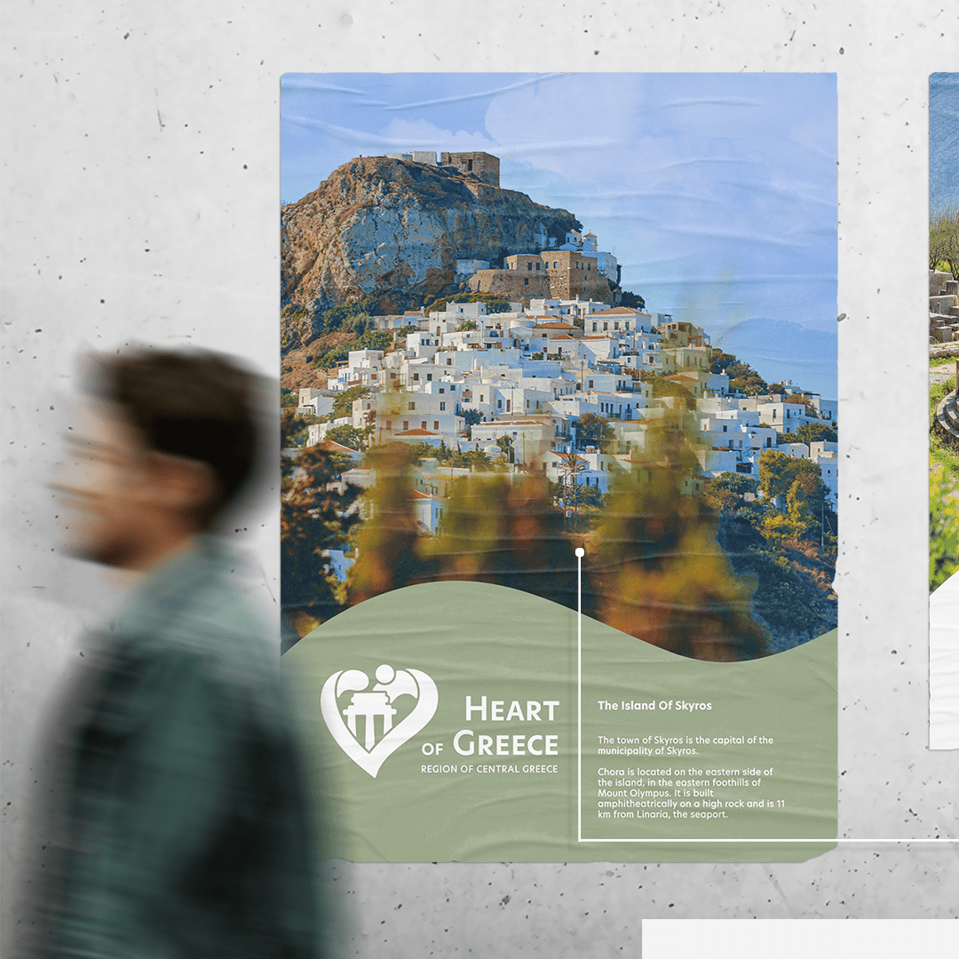 logo and poster design for central Greece