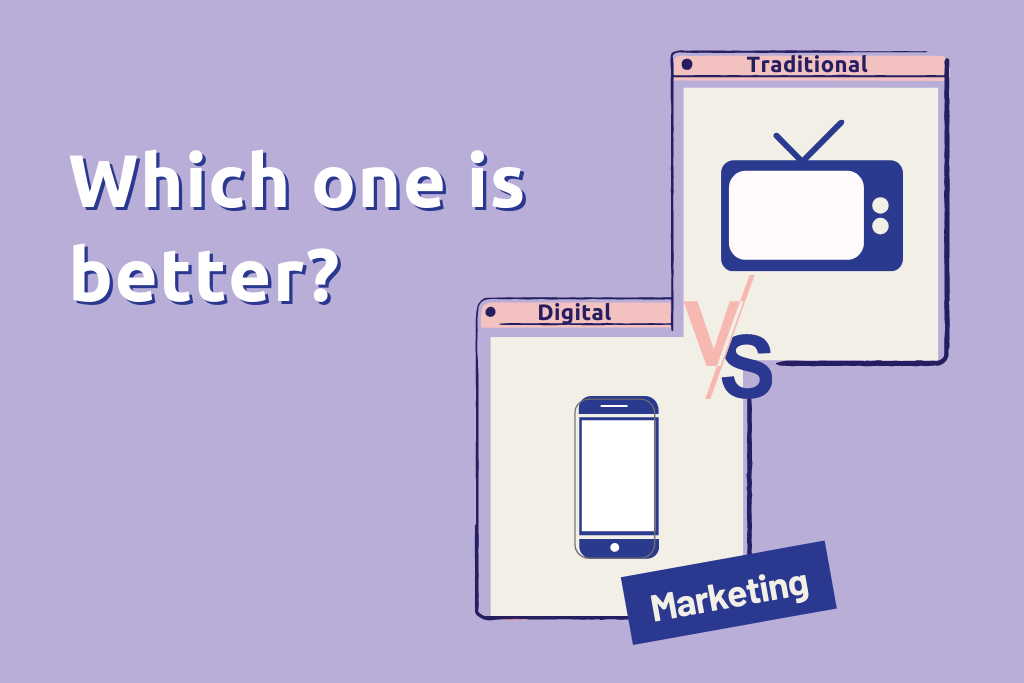 digital marketing vs traditional