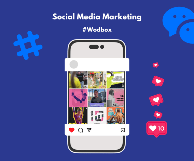 Social Media Management for WodBox Chalkida
