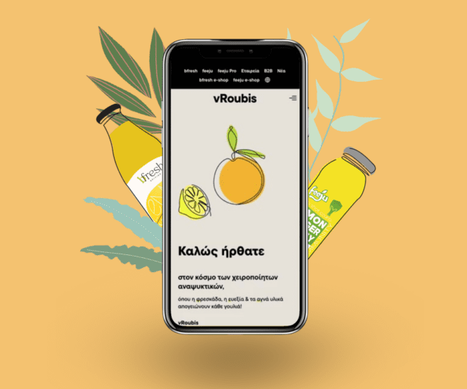 corporate website design cover photo for vroubis